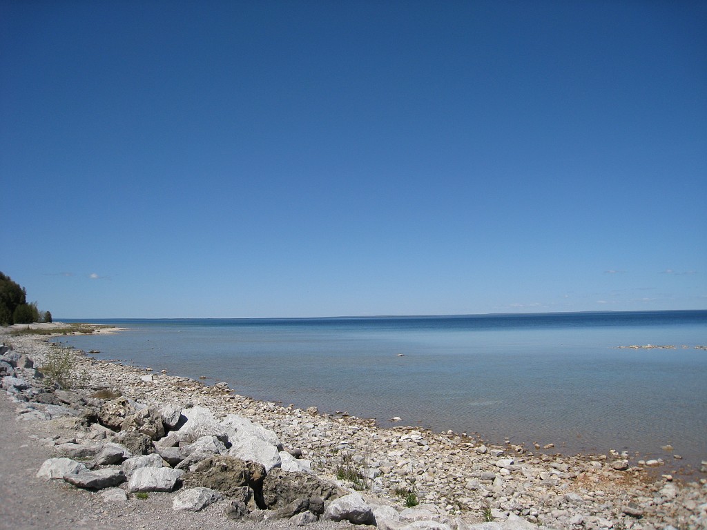 Mackinaw Island Area May 2008 0700.jpg - May 24 2008 a trip to Mackinac City for a 5 M race and a visit to Mackinac Island. A day to the UP, Paradise, Whitefish Point and Tahquamen Falls. This was followed by trips to Petoskey and Charlevoix.